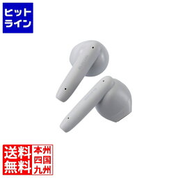 【04/27 09:59まで、お買い物マラソン】 エレコム 完全ワイヤレスBluetoothヘッドホン LBT-TWS17GY