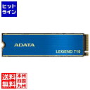 【お買い物マラソン】08/11 AM1:59まで エーデータ LEGEND 710 PCIe Gen3 x4 M.2 2280 SSD 512GB ALEG-7...