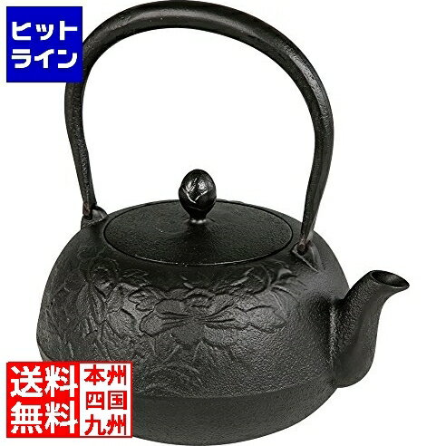 池永鉄工 鉄瓶 瑞光 約1.0L 黒