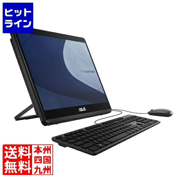 10日は【ポイント4倍】楽天カード企画！ エイスース ASUS Expert Center E1 AiO E1600WKAT (Intel Celeron N4500/8GB/SSD：256GB/光学ドライブなし/Windows 11 Pro/Officeなし/15.6型/Black) E1600WKAT-BA087X