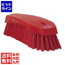 ヴァイカン ハンドブラシ ハードタイプ 3588 レッド