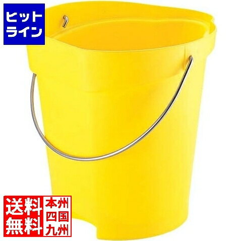 ヴァイカン ハイジーンバケット 5686 イエロー 業務用 KBK3605