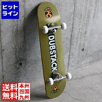 【05/16 01:59まで、お買い物マラソン】 DUBSTACK(ダブスタック) スケートボード キッズ DSB-K01 子供 向け 29×7.25インチ Abec7 (オイル) skateboard スケボー コンプリート セット