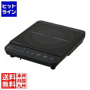 アイリスオーヤマ IHコンロ 1000W ブラック IHK-T392-B