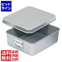 オオイ金属 アルマイト 天ぷら入(蓋付)コンテナー用 254-FC(内面フッ素加工)343×292 8046410