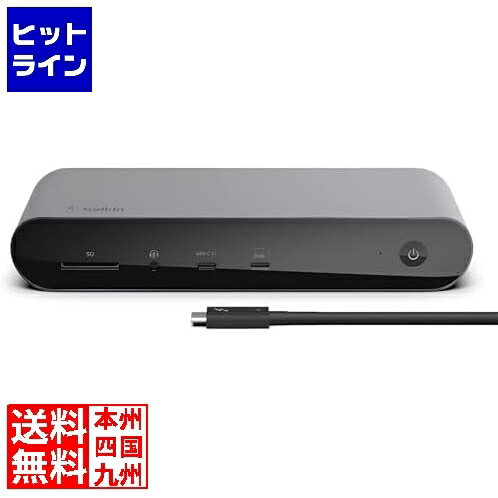 【5月18日感謝デー+SPU】 ベルキン INC006QCSGY 12-in-1 Thunderbolt 4ドッキングステーション INC006QCSGY