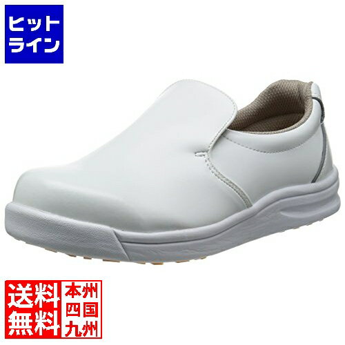 【6月1日ワンダフルデー】 ノサックス 厨房靴 グリップキング 白 GKW-W 25cm