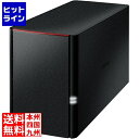 バッファロー リンクステーション RAID機能搭載 ネットワーク対応HDD 8TB LS220D0802G(2)