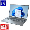 富士通 LIFEBOOK PH50/J3 ストームグレイ (Core i5-1235U/16GB/SSD・256GB/光学ドライブなし/Win11Home64/Office Home and Business 2024(個人向け)/16型) FMVP50J3H(2)