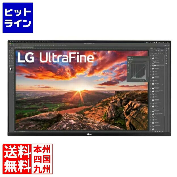 【スーパーSALE】9/11 AM1:59まで LGエレクトロニクス 31.5型 4K(3840×2160) IPS エルゴアーム Type-C ブラック 32UN880K-B
