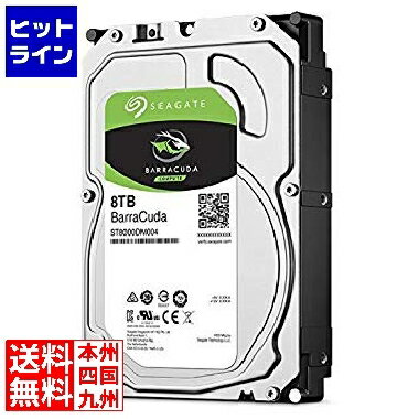 【お買い物マラソン】04/17 AM9:59まで フィールド・レイク Guardian Barracudaシリーズ 3.5インチ内蔵HDD 8TB SATA 6.0Gb/s 256MB ST8000DM004