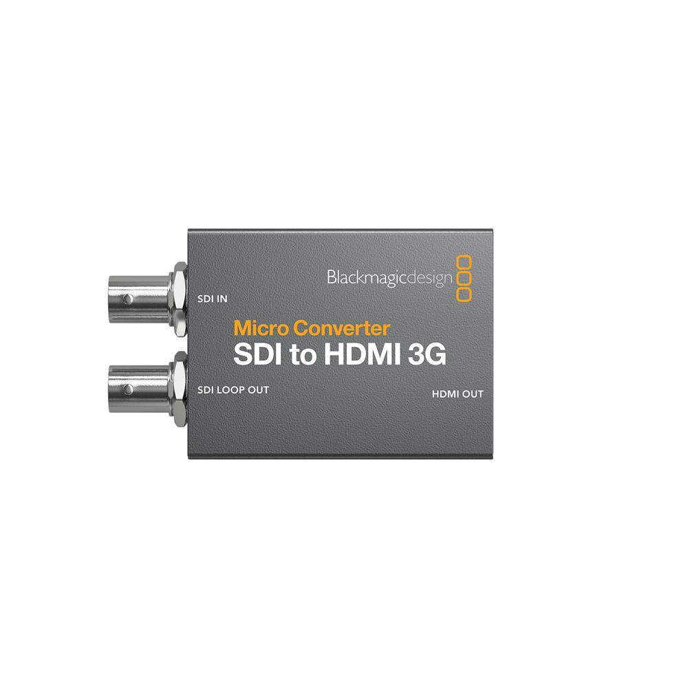 BlackmagicDesign Micro Converter SDI to HDMI 3G PSU(パワーサプライ付属)