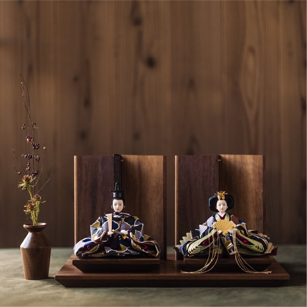 【24年12月中旬お届け予定分 受付中】 【11月末まで早期特典】 雛人形 インテリア おしゃれ モダン コンパクト 木 初節句 お雛様 北欧 今どき かわいい シンプル 国産 木製 節句 リビング 桃の節句 今どき 【クムキ 雅 〜みやび〜 雛人形 モロッカン】