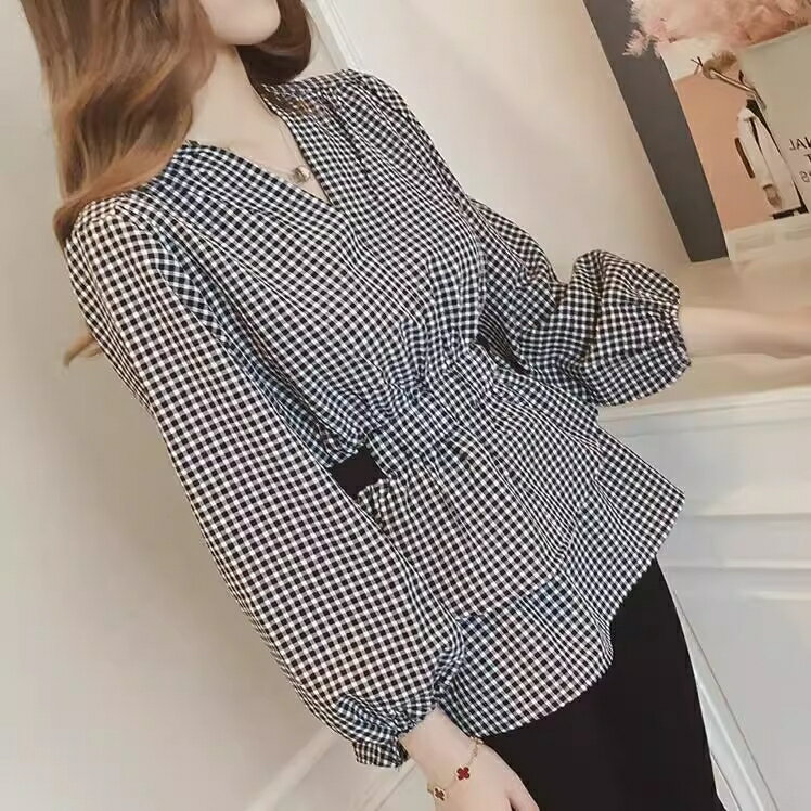 ギンガムチェック ブラック タイト 長袖 チュニック トップス 0899/レディース 新作 ワンピース チュニック レギパン 結婚式 ドレス パーティー 長袖 等 3980円以上 送料無料/秋 UVカット 紫外線 節約 防寒対策 効果 温感 プレゼント