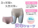 【送料無料】綿100% 軽失禁 ショーツ 婦人用 深履き M・L・LL・3L コットン 尿漏れパンツ 女性用 失禁パンツ レディース 母の日 レース付 軽失禁シ...