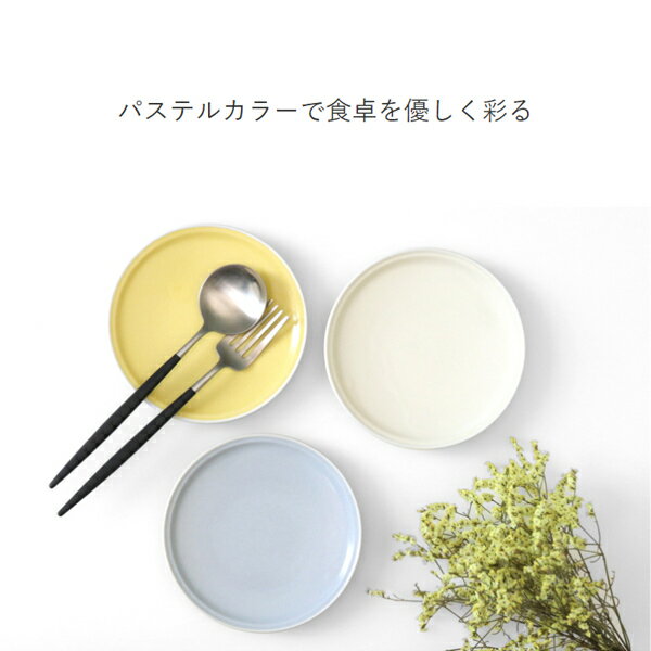 お皿 丸 丸皿 陶磁器 日本製 プレート Ciel シエル プレートM 単品