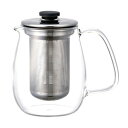 【選べる特典付き】 ティーポット ガラス 720ml KINTO キントー ユニティ UNITEA 耐熱ガラス製 ステンレス蓋 茶こし付き