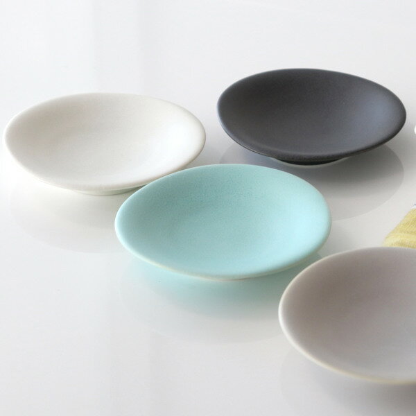 プレート 小皿 11cm 美濃焼 結 磁器 日本製 白