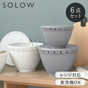 【限定発売】 ボール・コランダーセット SOLOW ザル ボウル 6点セット フタ付き プラスチック