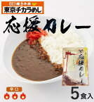 東京チカラめし 応援カレー 5袋セット レトルトカレー スパイシーカレー 東京 チカラめし 辛口 カレー チカラめし 東京チカラめし 人気 カレー スパイシーカレー 電子レンジ 湯煎 レトルト食品 グルメ【チカラめし】