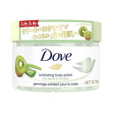 \8/1限定★全商品10%OFFクーポン/ユニリーバ ダヴ クリーミースクラブ キウイ&アロエ 298g【角質 美容 透明肌 】