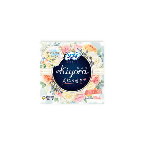 樂天商城 - ＼27日10時までP5倍／ユニ・チャーム　ソフィ　Kiyora　ナチュラルフローラル　72枚