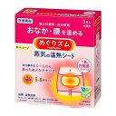 \9,10日限定!全商品10%OFFクーポン/花王 めぐりズム 蒸気の温熱シート 下着の内側面に貼るタイプ 5枚入