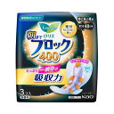 \8/1限定★全商品10%OFFクーポン/花王 ロリエ 朝までブロック400 3個