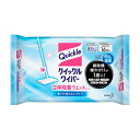 \30・1日限定!全商品10%OFFクーポン/花王 クイックルワイパー 立体吸着ウエットシート 香り残らないタイプ 16枚