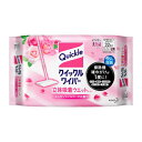 \30・1日限定!全商品10%OFFクーポン/花王 クイックルワイパー 立体吸着ウエットシート ローズの香り 32枚入