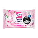 \30・1日限定!全商品10%OFFクーポン/花王 クイックルワイパー 立体吸着ウエットシート ローズの香り 16枚入