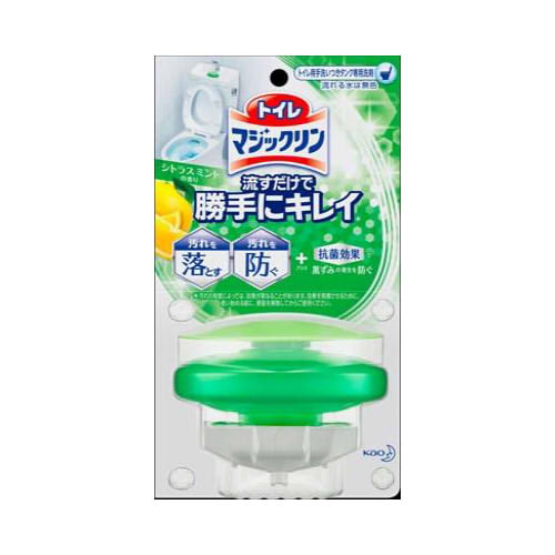 【訳あり】花王　トイレマジックリン　流すだけで勝手にキレイ　シトラスミントの香り　本体　80g【在..