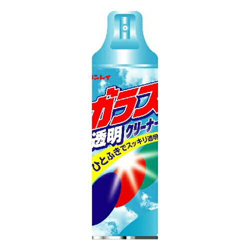 リンレイ　ガラスクリーナー　480ml【大掃除 清掃 ガラス 鏡 油汚れ タバコ ヤニ 手アカ すっきり】