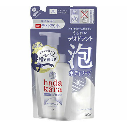 ライオン　hadakara（ハダカラ）泡で