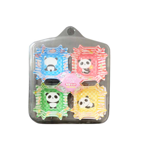 【訳あり】アルファミック のんびりパンダカップ角形セット 20枚【在庫限り 数量限定】