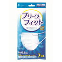\9,10日限定!全商品10%OFFクーポン/サイキョウ・ファーマ プリーツフィットαマスク ふつうサイズ 7枚入【不織布 3層構造 ウイルス 飛沫 花粉 ハ...