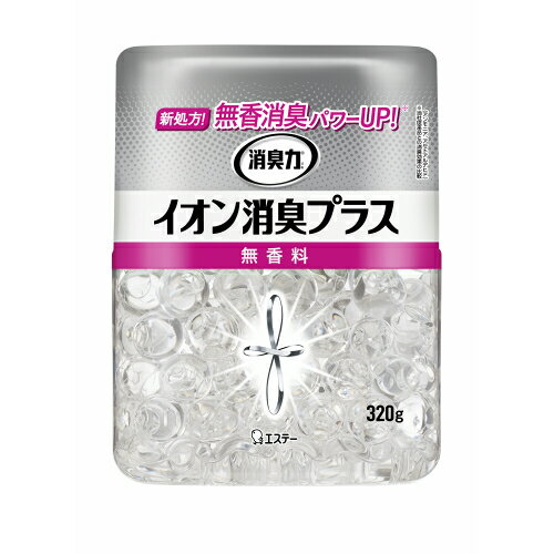 Rakuten - ＼10日限定！P5倍×5％OFF／エステー　消臭力クリアビーズ　イオン消臭プラス　無香料　本体　320g