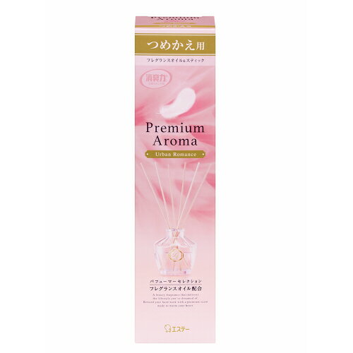 樂天商城 - ＼27日10時までP5倍／エステー　お部屋の消臭力　Premium Aroma Stick　つめかえ　アーバンロマンスの香り