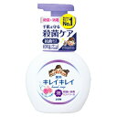 \30・1日限定!全商品10%OFFクーポン/ライオン キレイキレイ薬用泡ハンドソープ フローラルソープの香り 本体 250ml【衛生 ボディケア 石鹸 ハンド...