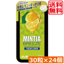 送料無料 送料無料 アサヒグループ食品 ミンティアブリーズ フレッシュレモン 30粒×24個 アサヒグループ ミンティア タブレット ミント 大粒 携帯用