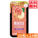 送料無料 アサヒグループ食品 ミンティアブリーズ フレッシュピーチ 30粒×24個 アサヒグループ ミンティア タブレット ミント 大粒 携帯用