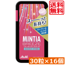 送料無料 アサヒグループ食品 ミンティアブリーズ シャイニーピンク 30粒×16個 アサヒグループ ミンティア タブレット ミント 大粒 携帯用
