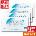 処方箋不要 ポイント2倍 2ウィークアキュビュー (6枚)×4箱 送料無料 ジョンソン＆ジョンソン 2WEEK ACUVUE ツーウィーク アキュビュー 処方箋不要 コンタクトレンズ 2week