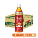 【本日限定ポイントアップ中】キリン 午後の紅茶 アップルティープラス ペットボトル 430ml×1箱【24本】KIRIN 午後の紅茶 ガラクトオリゴ糖 ビフィズス菌 健康対策