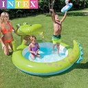【INTEX正規品】ビニールプール インテックス プール 小さい キッズプール プール インテックス ビニールプール 198x160x91cm 2歳以上 ベビープール ベビー用 キッズ用 子供用 プレイセンター 57431 INTEX 仕掛付きプール プール 送料無料