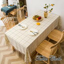 テーブルクロス 洗える テーブルクロス 綿麻 かわいい テーブルクロス 汚れ防止 デスクマット チェック おしゃれ 家庭 業務 長方形 デスクマット INS お...