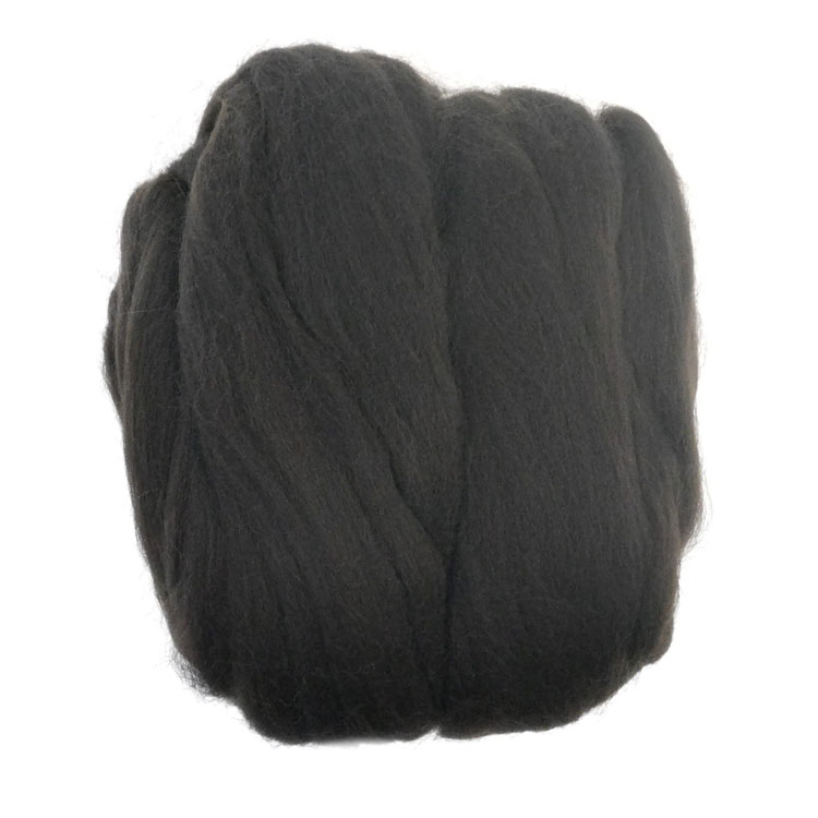 羊毛フェルト玉「ソリッド」34 黒（ブラック）50g×3玉セット メリノウール100％ 手芸 手作り 毛糸玉 フェルト羊毛
