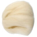 羊毛フェルト玉「ナチュラルブレンド」801 白色（クリーム）40g×3玉セット ウール100％ 手芸 手作り 毛糸玉 フェルト羊毛