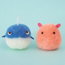 まんまる クジラ と メンダコ 手作りキット 鯨 フェルトマスコット 親子 手芸 ワークショップ 手芸教室 講習 こども手芸 工作