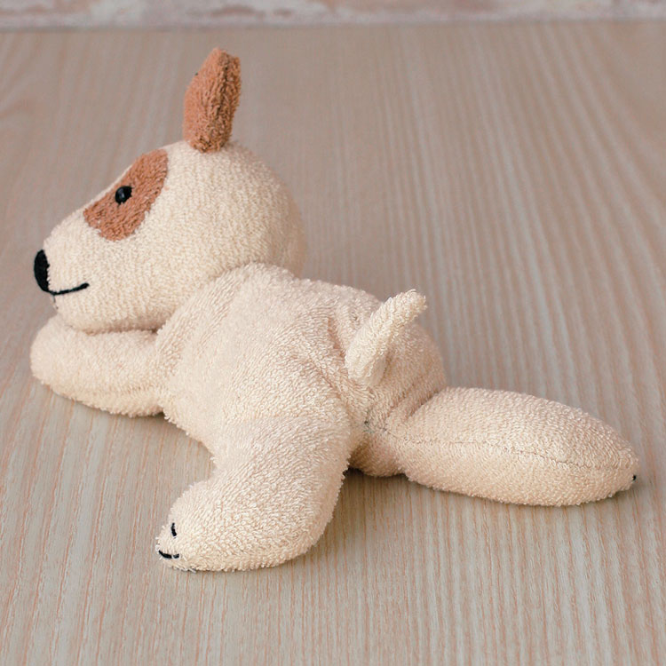 オーガニック綿50gと糸・ペレット200g付き くたくたブルテリア ぬいぐるみ 手作りキット 犬 ハンドメイド 手芸 いぬ hitomishop-10000159 Hitomiの幸せデリバリー サンプル画像2